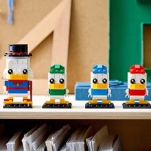 LEGO 40477 Brickheadz Disney Ducktales Scrooge McDuck, , Huey & Dewey