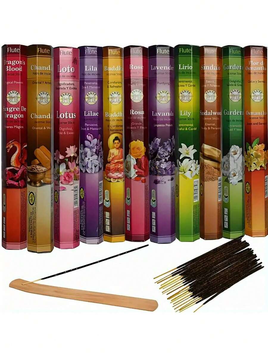 20pcs/Box Of Incense Sticks, Suitable For Home Fragrance Decoration Such As Yoga, Relaxation And Meditaticon, Indoor Household Sanitary Aromatherapy