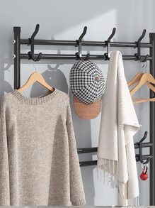 Organizador para ropa zapatos perchero multifuncional ideal para organización de armario closet y almacenamiento de ropa y zapatos para hogar dormitorio - Multicolor - Ver 8