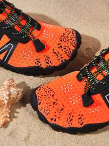 Outdoor Aqua Shoes, Multi-Function Sports Shoes For Swimming And Trekking - Orange - View 4