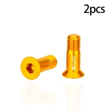 2 piezas Tornillos de polea guía del desviador trasero de bicicleta ZTTO, rodillos de polea de AL7075 para bicicleta de montaña y de carretera