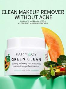 Farmacy Green Clean Makeup Removing Balm, 50ml, Gentle & Smooth Cleansing, Emulsifies Quickly, Suitable For Sensitive Skin,Non-Comedogenic - 50ml - 查看 2