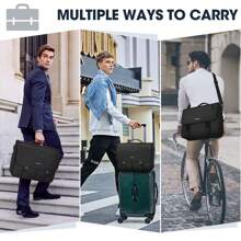 Messenger Bag For Men Messenger Bag 15.6 Inch Water Resistant Laptop Bag Casual Satchel Bags For Men Large College Computer Bag Office Work Briefcase Fashion Crossbody Shoulder Handbag