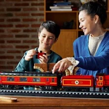 LEGO 76405 Tren del Expreso de  de la serie , juego de bloques de construcción, regalo del Día del Niño - Multicolor - Ver 4