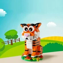 Bộ đồ chơi xếp hình LEGO 40491 Year Of The Tiger Kids - Nhiều màu - Xem 3