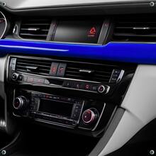 Vinil Adhesivo Espejado Metálico Automotriz 30 Cm x 152 Cm - Azul - Ver 8