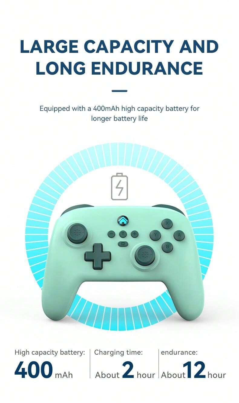 Console Wireless Control Game Controller, Supports Wireless Connection