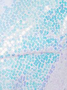 男士亮片西装外套，夜店装扮，主持仪式，摄影棚表演服 - 白色 - 查看 5