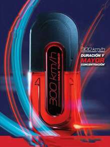 Avon 300 Km/h, colonia para caballero con atomizador, variedad de aromas para cada gusto, AV - Max Turbo - Ver 1