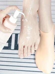 1/2 Pairs Silicone Foot Care Socks, For Dry Cracked Heels And Softening Rough Skin, Unisex Foot Care Tool, Suitable For Pedicure, Home Foot Care, High Elasticity Compression Socks, Suitable For Pairing With Massage And Moisturizing Foot Gel - Multicolor - View 10