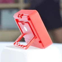 1 pieza Temporizador con función de cuenta regresiva y cronómetro, modo silencioso, apto para cocina, estudio, deportes, sueño, con soporte y orificio para colgar - Multicolor - Ver 5