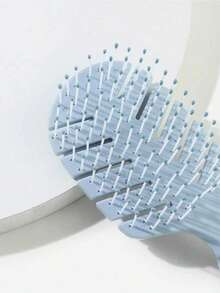 1 pièce Brosse à cheveux de massage mini antistatique portable, idéale pour les voyages - Multicolore - Voir 3