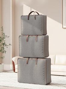 大尺寸无纺布千鸟格图案搬家袋，防尘防潮，适用于旅行和家庭收纳铅笔盒房间装饰家居装饰厨房墙壁装饰卧室装饰学校用品学校装饰装饰品节日装饰房间装饰家居装饰卧室装饰卧室，收纳袋，收纳袋，家庭收纳，女式白色 T 恤，女式黑色裤子，女士冬装，连衣裙，女士冬装，优雅女装，女士白衬衫，长袖，女士白色连体裤，女士春季连衣裙，女士春季服装，春季，春季服装，极简主义，夏季上衣 - 彩色 - 查看 6