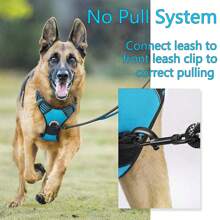 3pcs/Set Ultimate Dog Walking Set - Chest Harness, Leash, Poop Bag Dispenser - Ideal For Medium & Large Dogs, Extra Comfort And Adjustable Fit