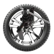 Car Inner Bearing Puller Gear 3-Jaw Extractor Heavy Duty Roller Extractor Repair Tools Truck Automotive Accessories Universal - Black - View 8