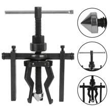 Car Inner Bearing Puller Gear 3-Jaw Extractor Heavy Duty Roller Extractor Repair Tools Truck Automotive Accessories Universal - Black - View 1