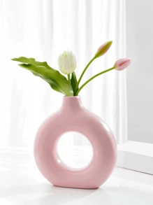3/1 pezzo Vaso da fiori bianco, vaso floreale, decorazione, portafiori, accessori per la casa, vaso da fiori, vaso in plastica, contenitore per fiori freschi, decorazione da tavolo, vaso creativo, vaso per fiori artificiali, infrangibile, adatto per fiori freschi, feste, decorazioni per matrimoni, sala da pranzo, camera da letto, dormitorio, regali per la decorazione della casa, compleanno, laurea, ritorno a scuola, forniture scolastiche, vaso in vetro - Multicolore - Visualizzare 6