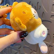Plush Cat House Keychain,Adorable Doll Pendant Bag Charm Keyring Accessory,Plush Keychain,Keychain Plush,Plush - Multicolor - View 4