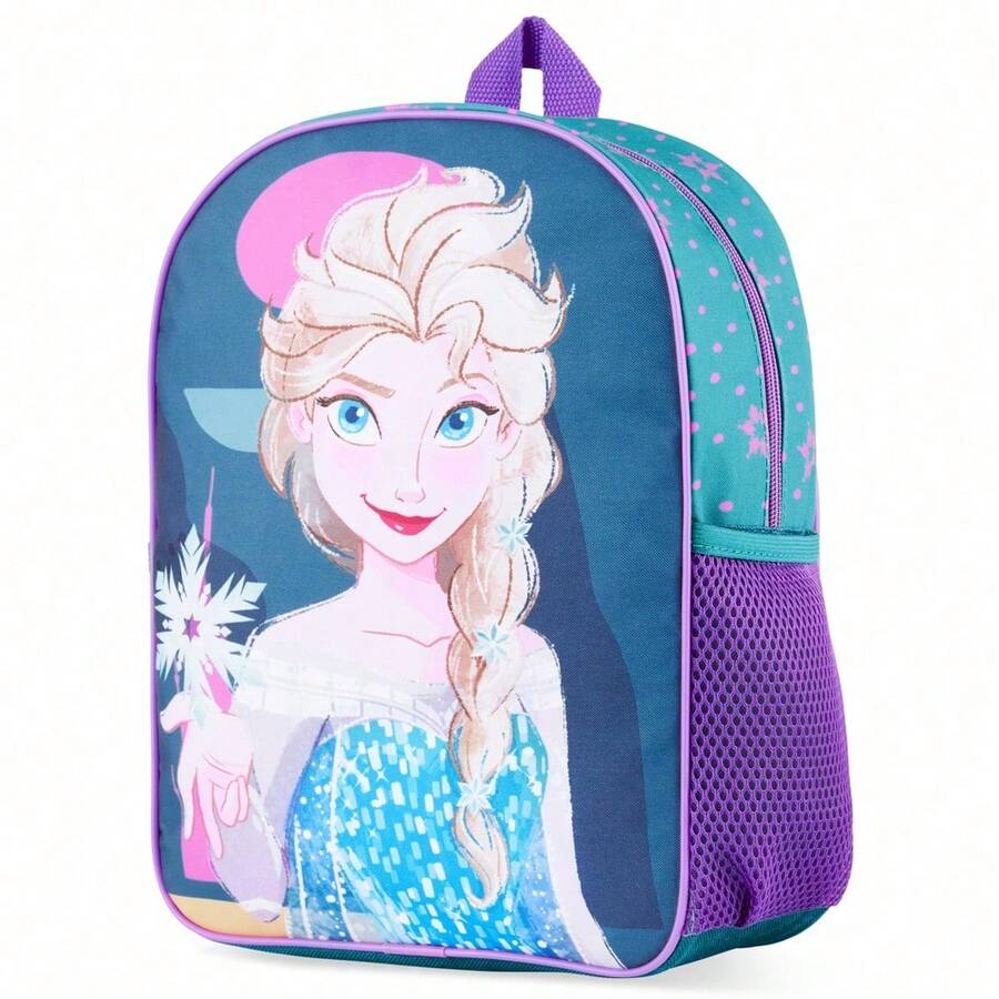 Disney Stitch Backpacks Elsa Minnie Mouse Toddler Backpack Rucksack Nursery Pre School Bags Travel Holiday Gift - A - View 1