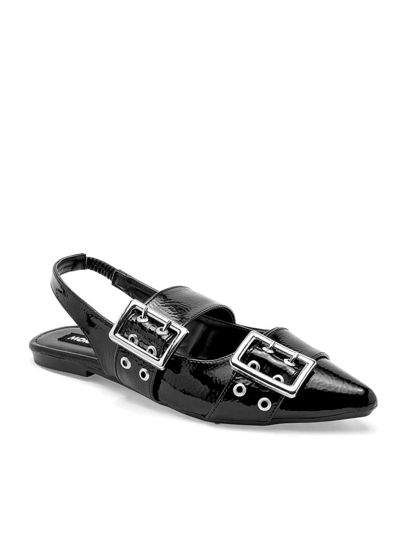 MORAMORA WOMEN'S CASUAL SHOE BLACK PATENT LEATHER - Black - View 1