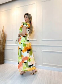 Women Dresses - 杏色 - 查看 2