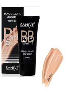 Maquillaje Liquido Bb Cream Saniye 5 En 1 Spf40 - 105-FAIR - Ver 1
