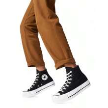 Converse | Zapatillas altas de plataforma Chuck Taylor Star - BLANCO Y NEGRO - Ver 7