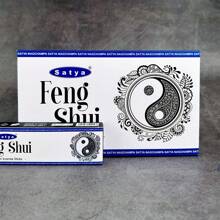 1 Packung handgefertigte Aromastreifen, genießen Sie den Duft von indischen Räucherstäbchen - Sandelholz, Weißer Salbei, Vanille, Kokosnuss und mehr - perfekt für Yoga, Meditation und Wohndekoration, Räucherstäbchen Zubehör (Brenndauer ca. 50-60 Minuten)