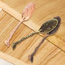 1 pezzo/Set da 3 pezzi Elegante set di cucchiai in metallo, Cucchiaini in stile barocco vintage per caffè, dessert, cucchiaini piccoli, mescolatori decorati, adatti per uso domestico, ristorante, caffetteria, hotel, accessori per la tavola, regalo di Natale