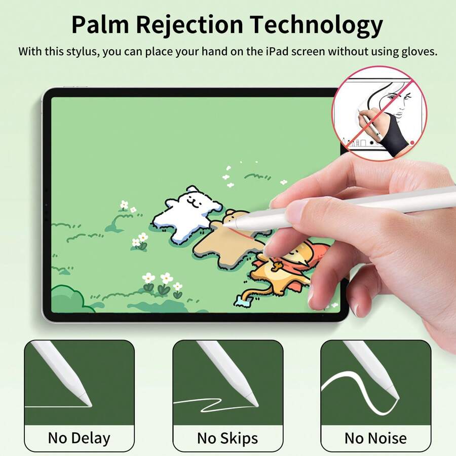 Stylus Pen Compatible With IPad (20242018), 30 Minute Quick Charge