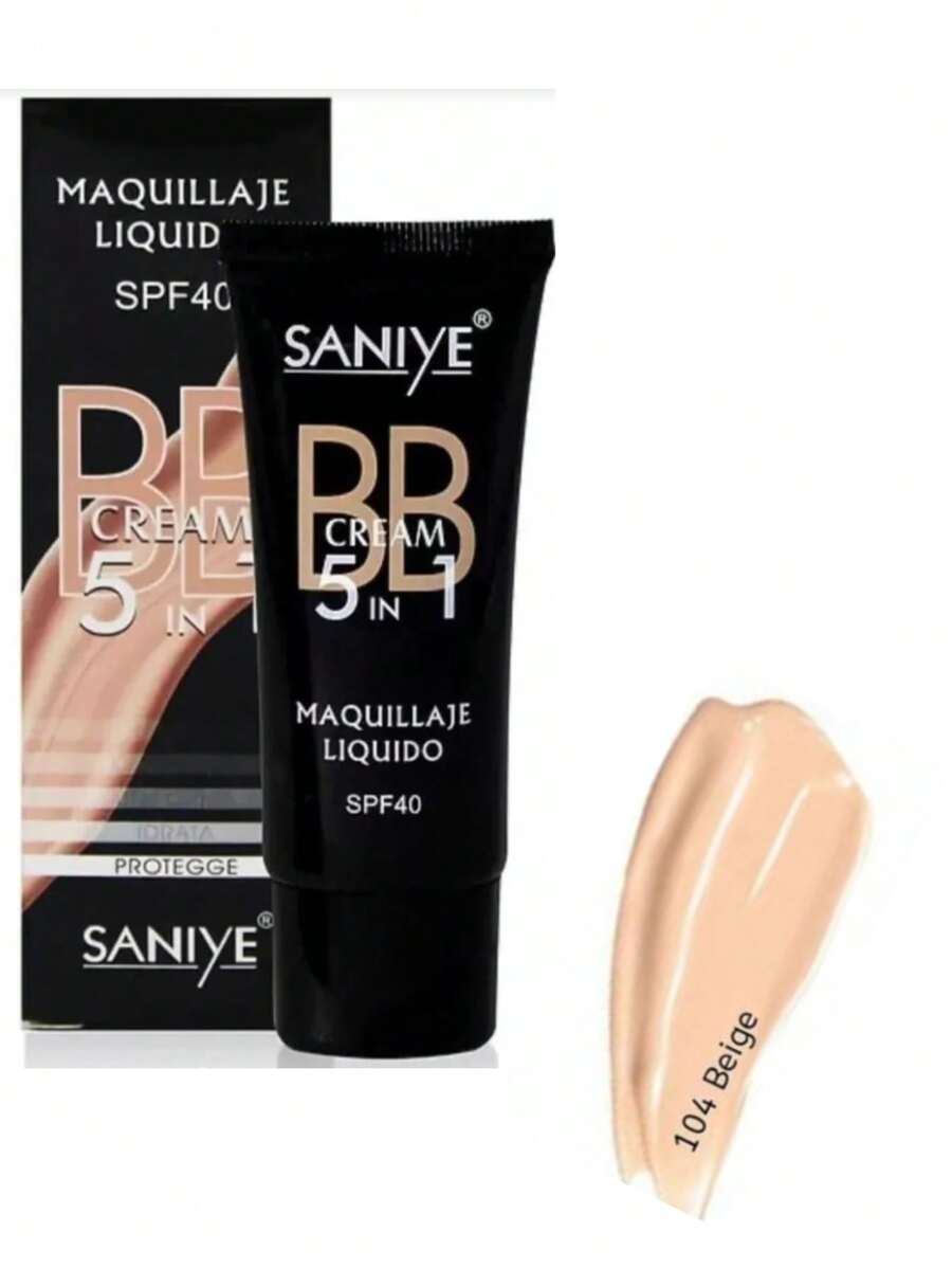 Maquillaje Liquido Bb Cream Saniye 5 En 1 Spf40 - 104-BEIGE - Ver 1
