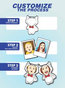 1 Gối Hình Tùy Chỉnh - Gối Có Hình Cá Tính | In một mặt hoặc hai mặt | Chiếc Gối Vui Nhộn Có Ảnh | Quà Tặng Độc Đáo Cho Bạn Trai, Bạn Gái, Bạn Bè | Lý tưởng cho Sinh nhật, Ngày kỷ niệm, Ngày lễ tình nhân, Đám cưới | Gối Mặt Tùy Chỉnh, Búp Bê Hình Ảnh Hoạt Hình | Món Quà Tốt Nhất Cho Các Cặp Đôi, Ngày Của Mẹ, Ngày Của Cha, Giáng Sinh | Hoàn hảo cho trang trí nhà cửa, văn phòng, phòng ngủ, phòng khách | Tuyệt vời cho những người yêu thú cưng, gia đình và bạn bè | Gối chân dung 3D tùy chỉnh, Gối ném nhân vật ảnh, Cá nhân hóa - trắng - Xem 10