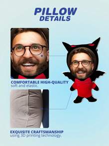 1 Gối Hình Tùy Chỉnh - Gối Có Hình Cá Tính | In một mặt hoặc hai mặt | Chiếc Gối Vui Nhộn Có Ảnh | Quà Tặng Độc Đáo Cho Bạn Trai, Bạn Gái, Bạn Bè | Lý tưởng cho Sinh nhật, Ngày kỷ niệm, Ngày lễ tình nhân, Đám cưới | Gối Mặt Tùy Chỉnh, Búp Bê Hình Ảnh Hoạt Hình | Món Quà Tốt Nhất Cho Các Cặp Đôi, Ngày Của Mẹ, Ngày Của Cha, Giáng Sinh | Hoàn hảo cho trang trí nhà cửa, văn phòng, phòng ngủ, phòng khách | Tuyệt vời cho những người yêu thú cưng, gia đình và bạn bè | Gối chân dung 3D tùy chỉnh, Gối ném nhân vật ảnh, Cá nhân hóa - trắng - Xem 9