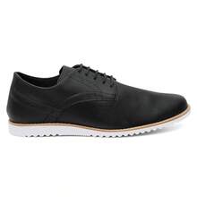 Drive Men's Casual Comfort Quality Fashion Reinforced Stitching Laser Detail - 黑色 - 查看 1