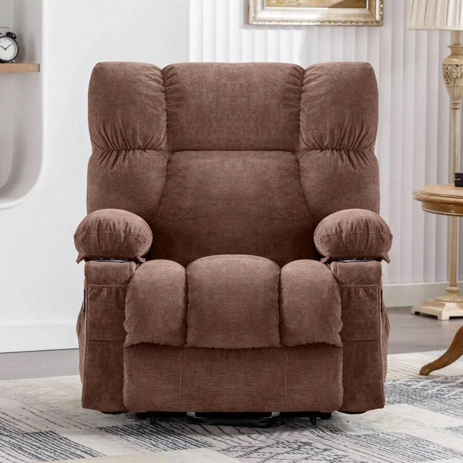 Power Lift Recliner Chair Recliners For Elderly With Heat And Massage