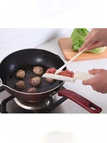 1 套创意厨房肉丸塑形模具、虾酱制作器、肉丸成型工具、肉丸勺、肉馅用具 - 白色 - 查看 6