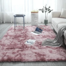 Fluffy Rug Large Shaggy Rug Floor Mat Living Room Bedroom Anti-Slip Soft Carpet