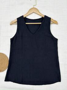 olinka modas Dune Tank Top Women's Fashion - màu đen - Xem 3