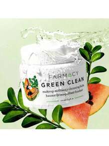 Farmacy Green Clean Makeup Removing Balm With Moringa And Papaya 100ml, Mild Cleanser With Quick Emulsification For Sensitive Skin Without Clogging Pores - 100ml - View 7