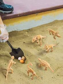 12 件 - 恐龙化石骨架、迷你恐龙雕像、恐龙骨骼、塑料恐龙模型骨骼、科学挖掘套件、挖掘沙箱玩具、派对礼品、生日装饰、万圣节派对装饰用品、恐龙骨骼蛋糕装饰、派对礼品、圣诞节 - 彩色 - 查看 5