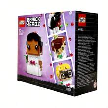 LEGO Set de Novia y Novio Brickheadz 40383 - Multicolor - Ver 4