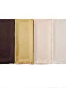 Fashionable Spring/Summer New Modest Hijab Satin Gold Thread Scarf Shawl Muslim Headscarf - Multicolor - View 10