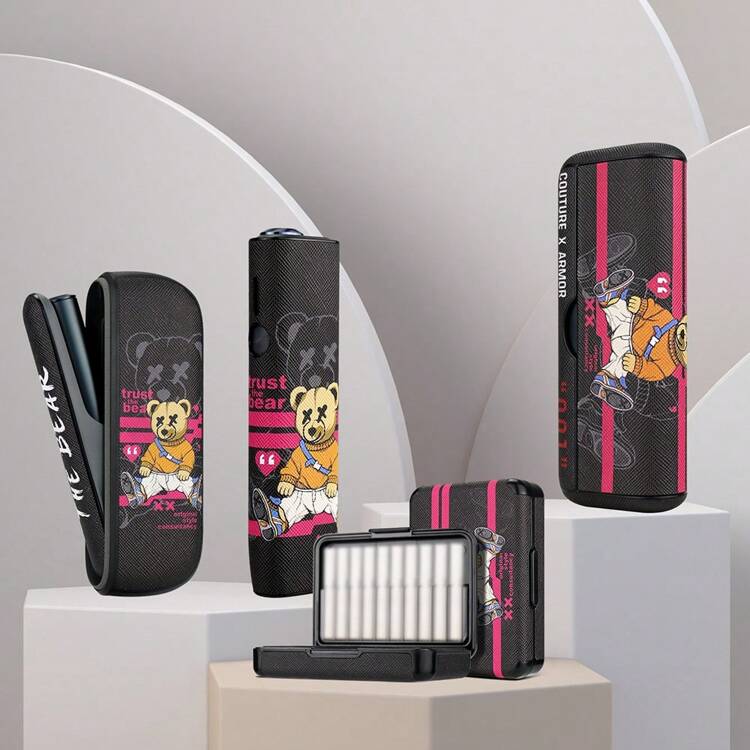 1 Caja protectora IQO ILUMA/ILUMA I /PRIME/ ONE/FRESH ( de protección 360°, resistente a impactos, ultra ajuste) - Multicolor - Añade 12