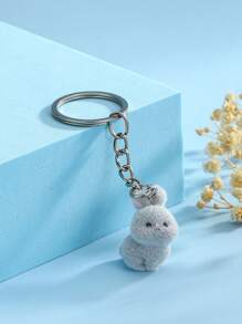 Móc khóa thỏ hoạt hình dễ thương, mặt dây chuyền hình động vật đáng yêu cho túi xách/điện thoại/chìa khóa, quà tặng tiệc tùng, phụ kiện xe hơi, phụ kiện túi xách, phụ kiện túi xách phong cách Goth Y2k, dây đeo có ngăn đựng thẻ, phụ kiện xe hơi, phụ kiện túi xách - Nhiều màu - Xem 15