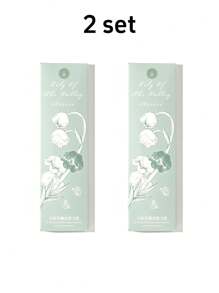 20入組山谷百合書籤套裝浮雕花紙便箋書頁標記書獨特閱讀禮物