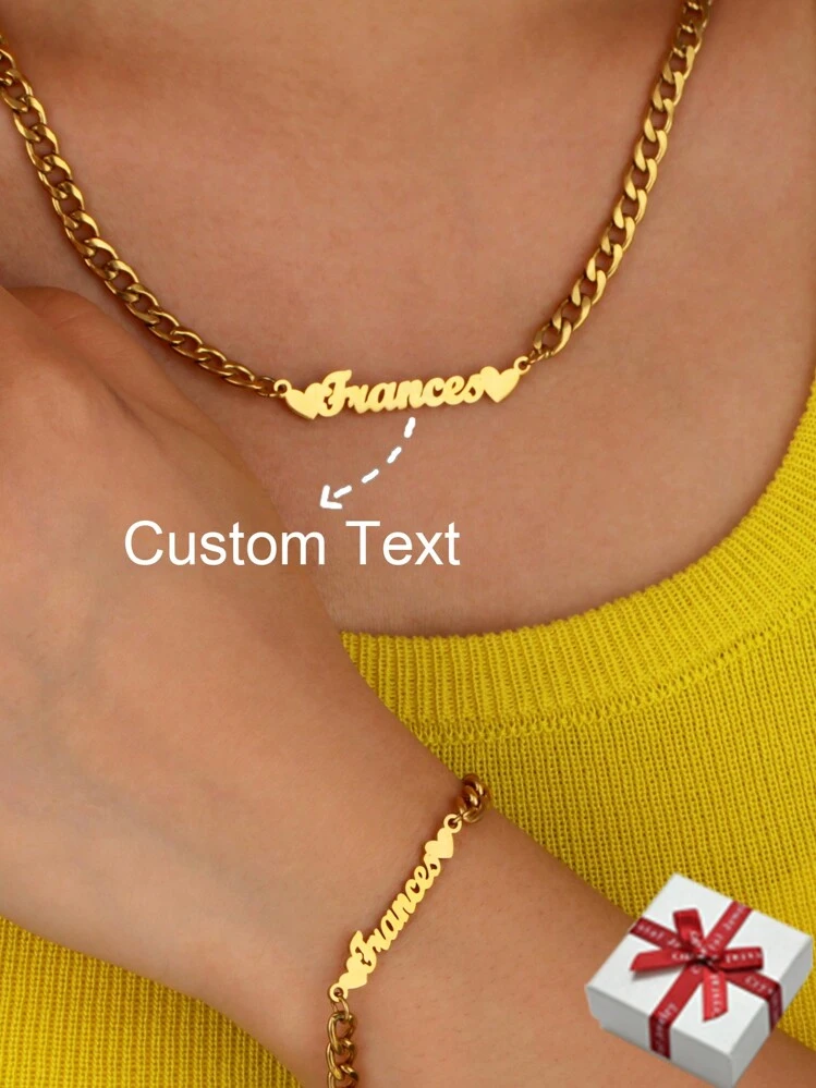 Collana Donna Oro 18K Con Pietra Natale – Acciaio Inossidabile, Choker Regolabile, Gioielli Per Compleanno, San Valentino