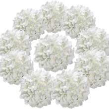 10pcs Silk Embroidered Floral Bouquet Stems, Decorative Artificial Flowers For Home, Wedding Gifts Birthday Graduation