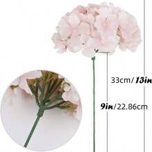 10pcs Silk Embroidered Floral Bouquet Stems, Decorative Artificial Flowers For Home, Wedding Gifts Birthday Graduation