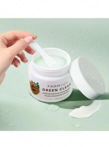 Bálsamo limpiador verde suave para retirar maquillaje, ablandar y fundir las impurezas en todos los tipos de piel. Con raíz de equinácea GreenEnvy(TM), aceites de árbol de moringa y de semillas de girasol - 0.6 Onzas/20 Mililitros - 20ml - Ver 2