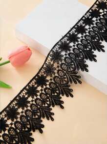 1pc 1/15Yard Length 8.5cm Wide Crochet Embroidery Lace Strap, Perfect For DIY Embroidery On Pillows, Bed Skirts, Skirts, Curtains, Women's Skirts, And Lingerie Lace - Multicolor - View 26